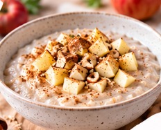 Crème de sarrasin pomme-noisette