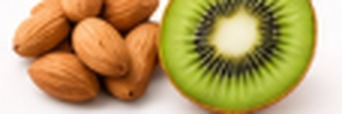 1 poignée d'amandes & 1 kiwi