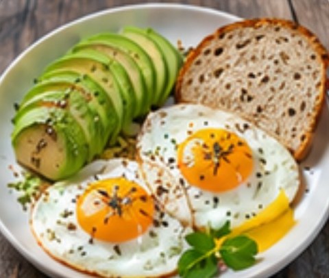 Brunch œufs, avocat & pain sans gluten
