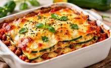 Courgettes façon lasagnes à la dinde