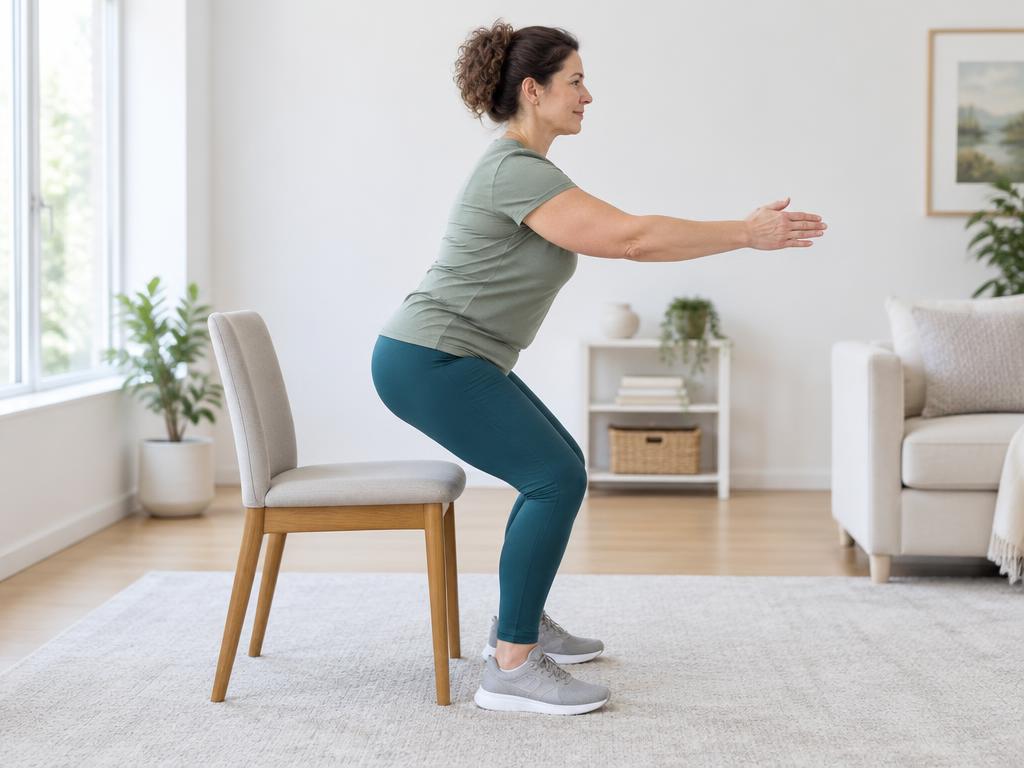 Mini-circuit bas du corps — 8 minutes