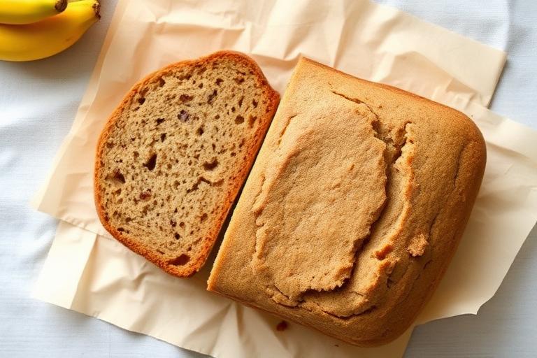 Banana bread moelleux