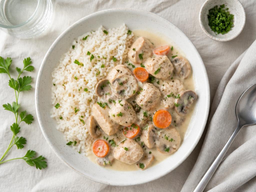Blanquette de poulet Océan Bleu