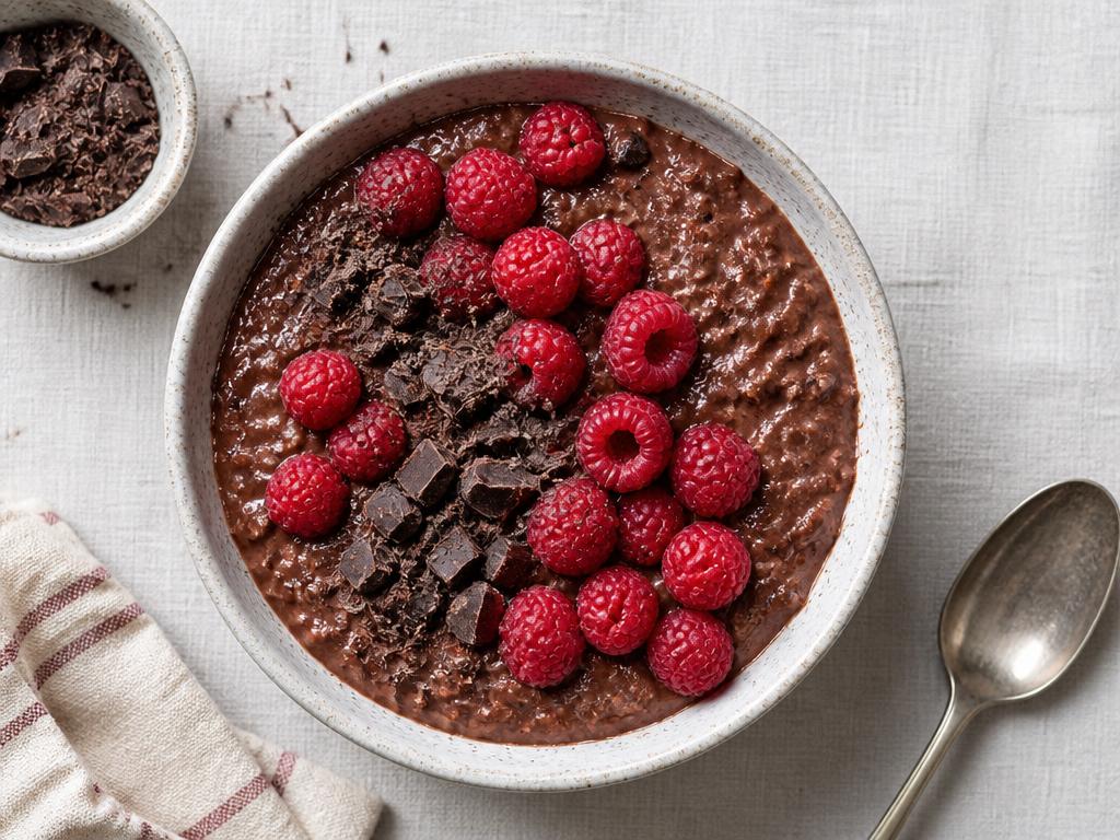 Bowl framboise & chocolat