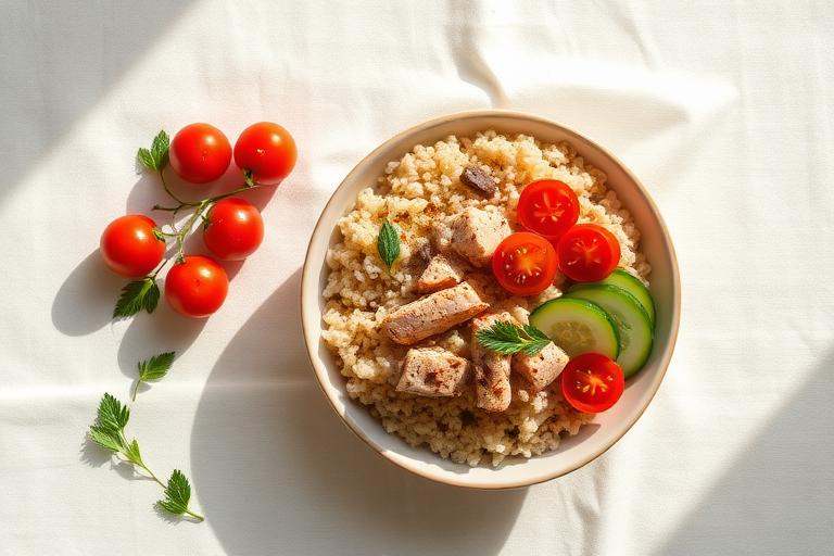 Bowl riz complet & thon