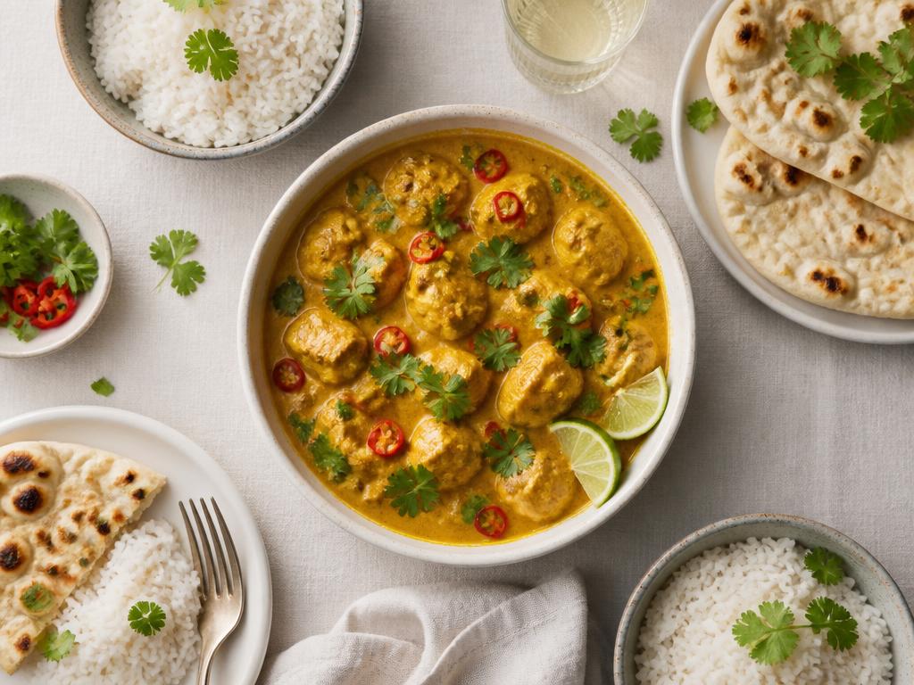 Curry familial poulet-coco