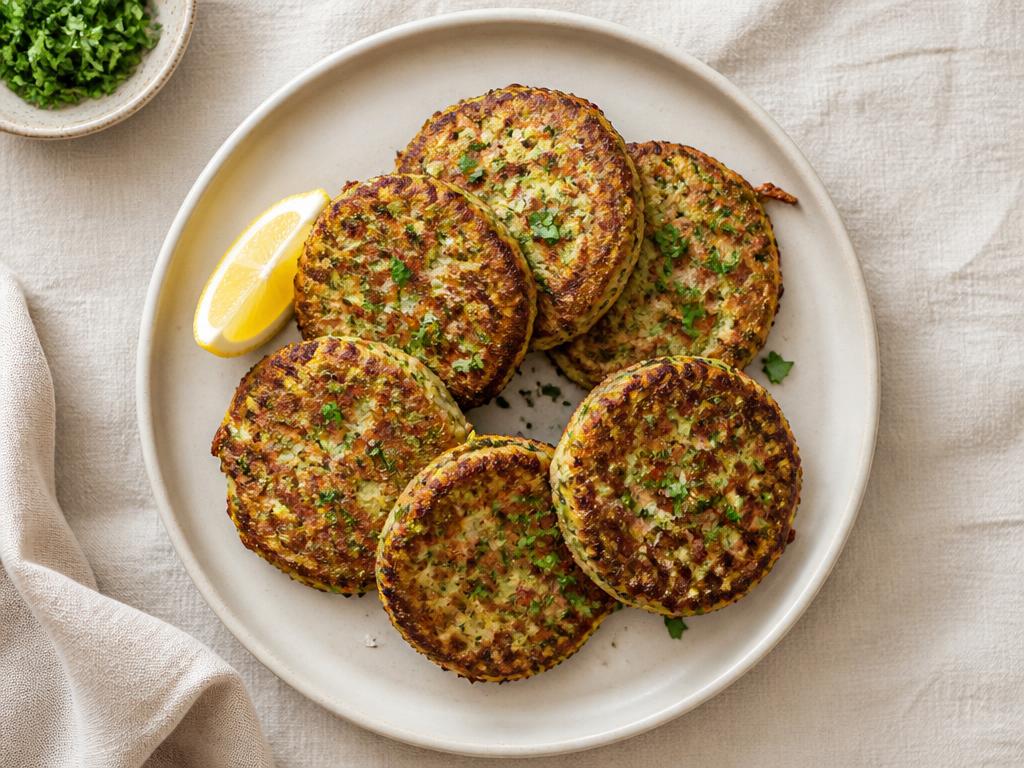 Galettes thon & courgette