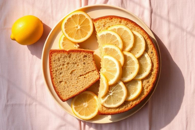 Gâteau citron pavot