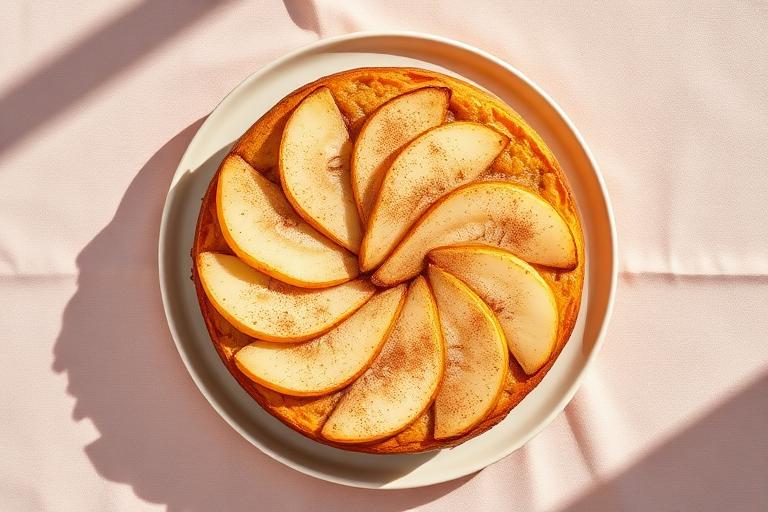 Gâteau poire & amande