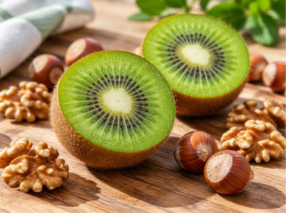 Kiwi & quelques noix