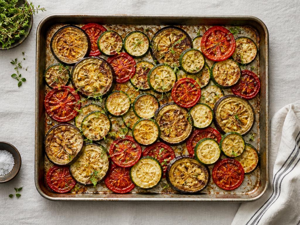 Les légumes du soleil au four d'Émilie