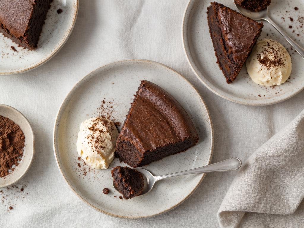 Moelleux chocolat-courgette