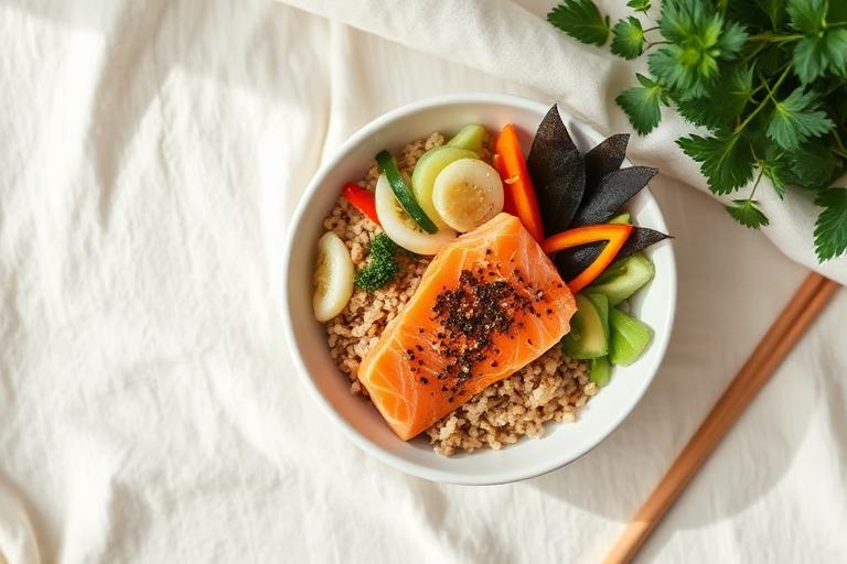 Poké bowl maison