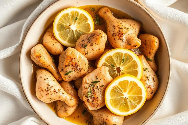 Poulet mariné