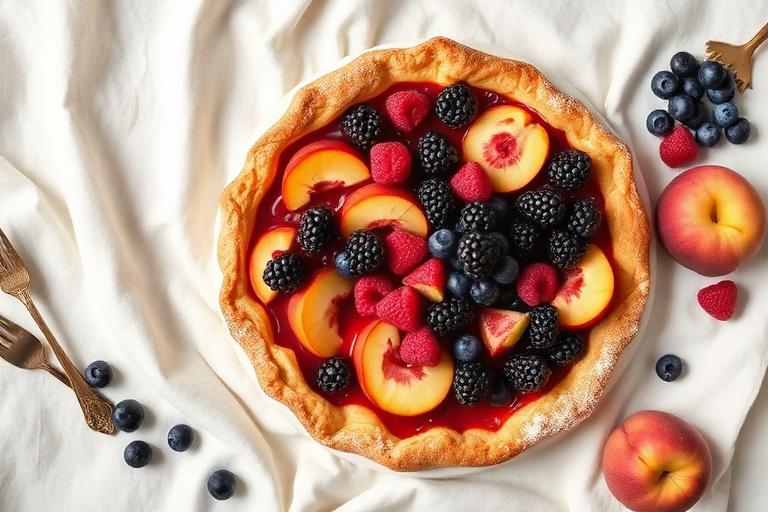 Tarte aux fruits de saison