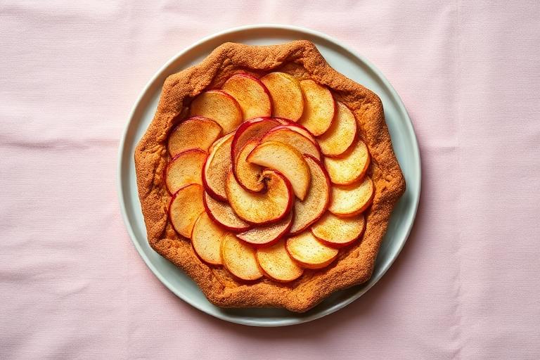 Tarte aux pommes & cannelle